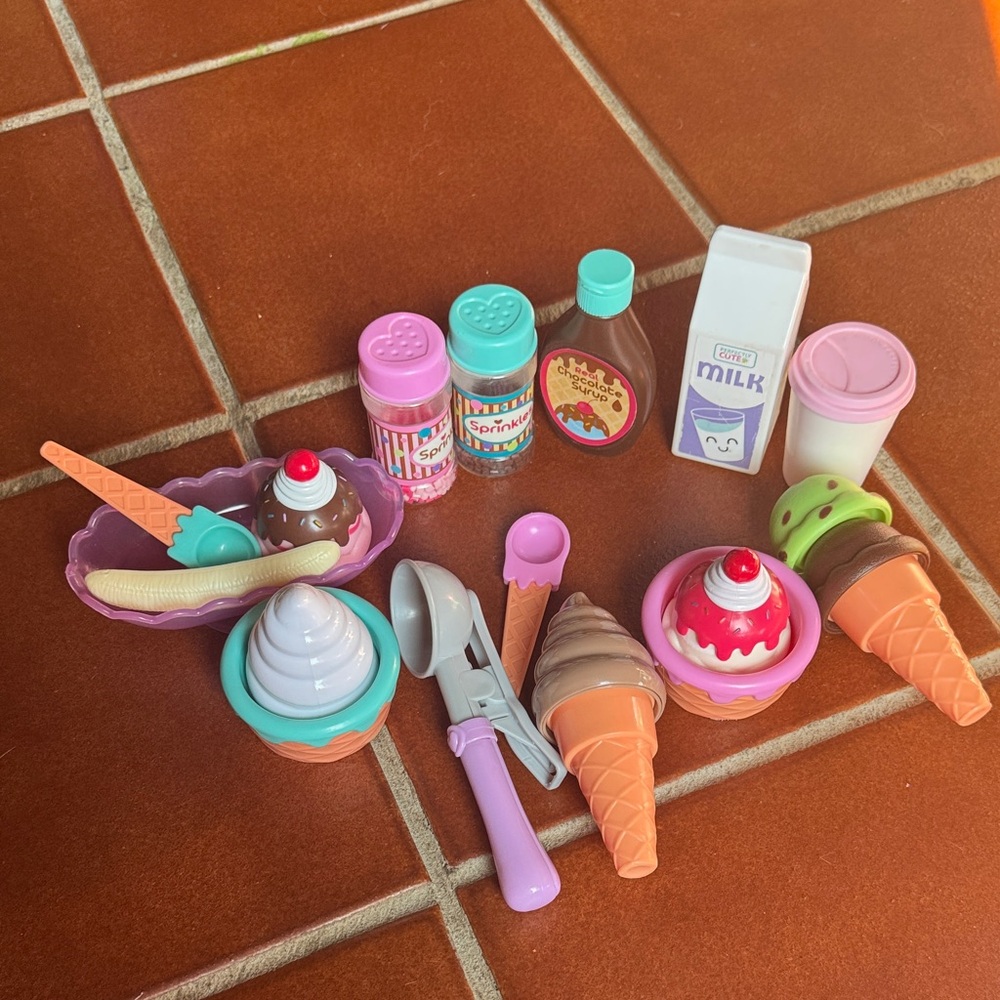 Ice Cream Play Set for Kids